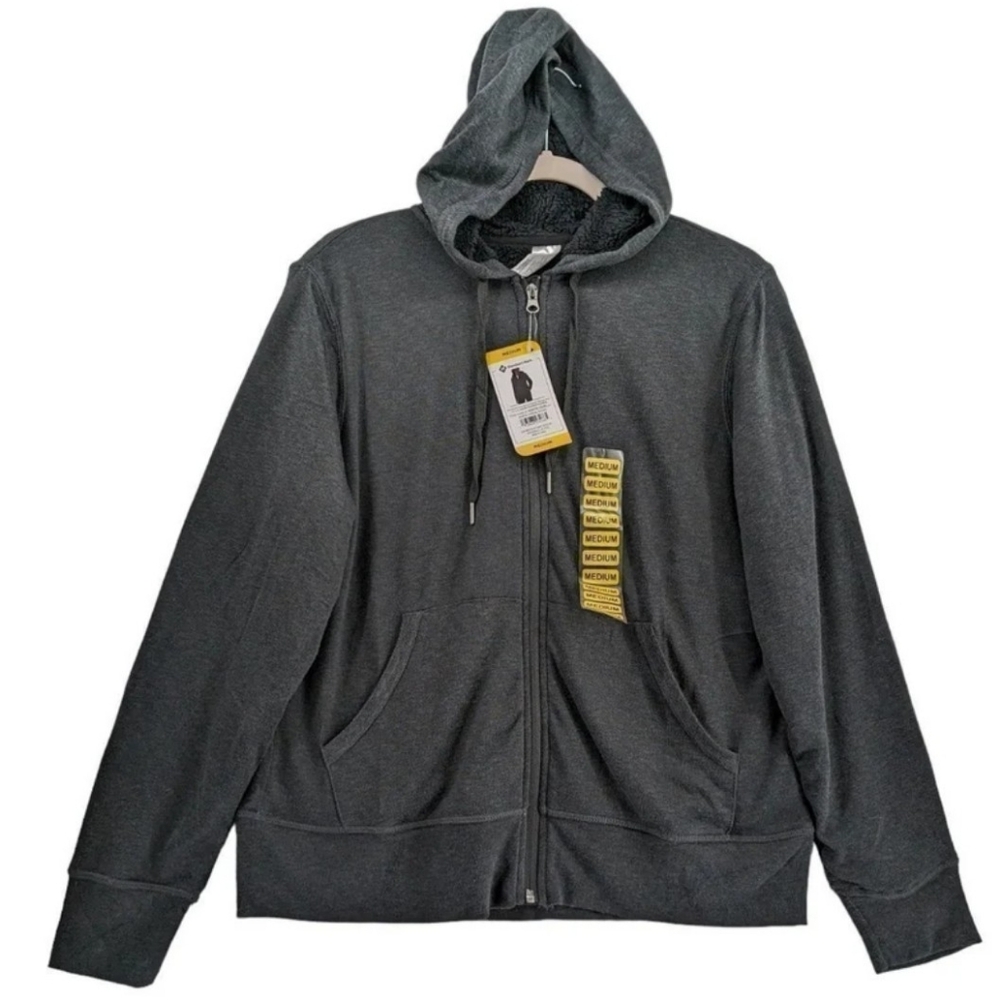 Gray Zip-Up Hoodie/Jacket NWT